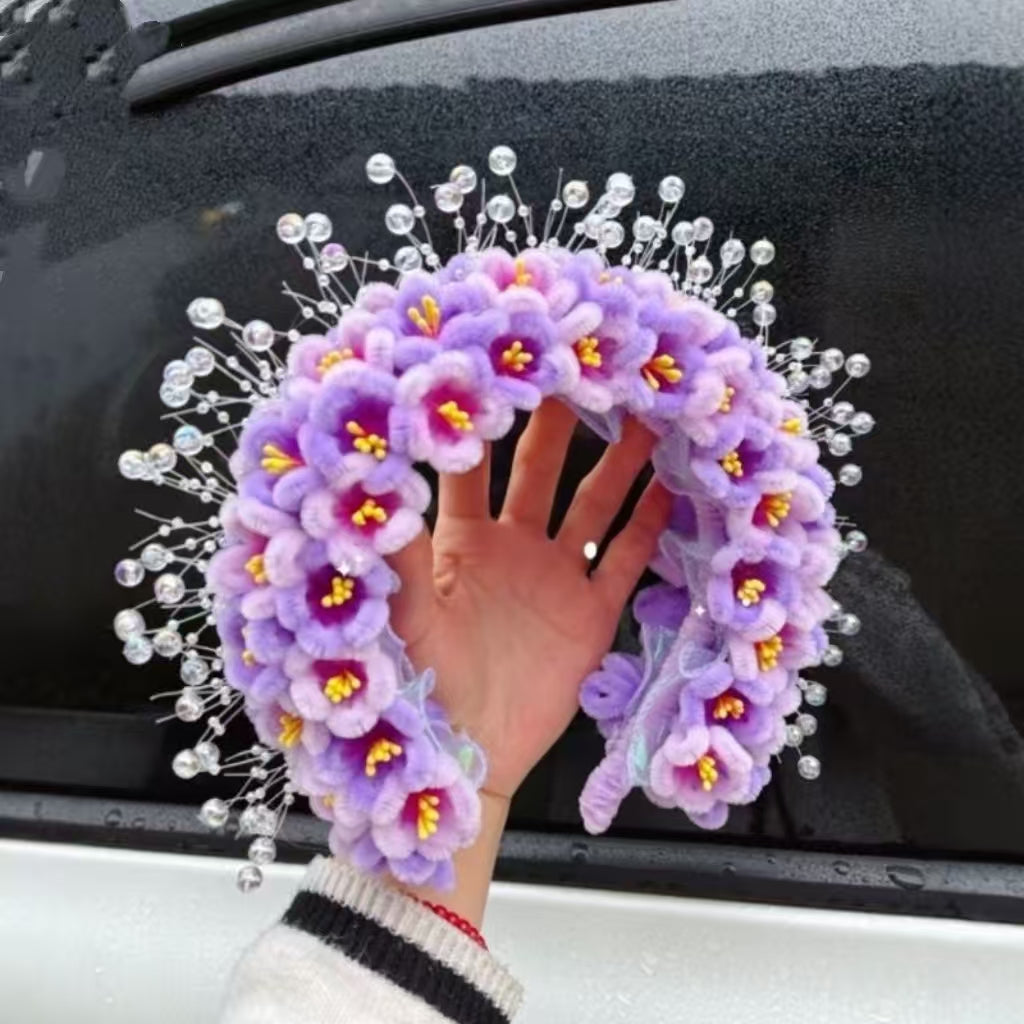 Starlight Box-Rainbow Chenille Stem Hair Hoop