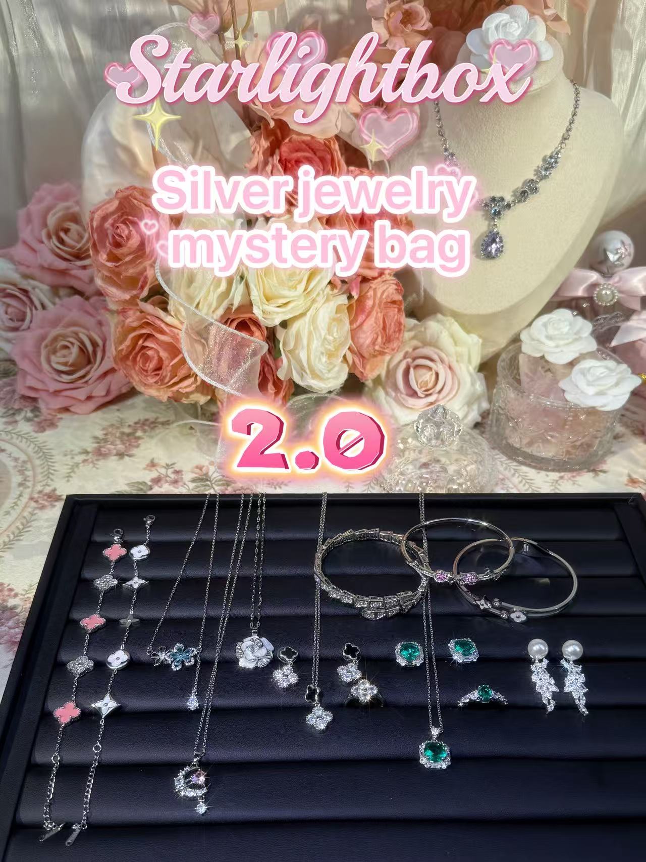 Blind Jewelry+Silver Jewelry Mystery Bag