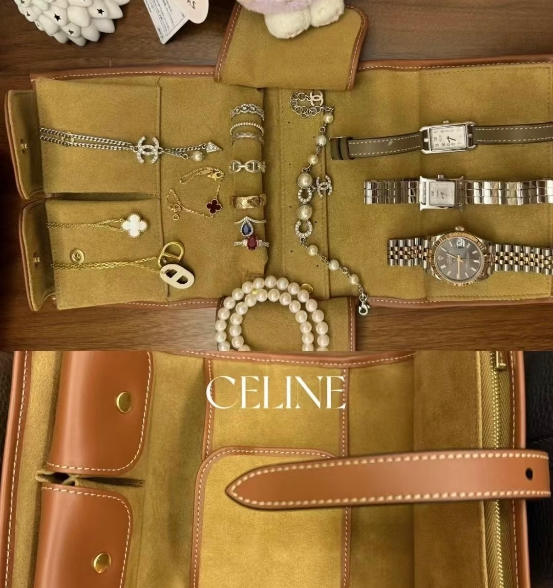 TOP Jewelry+Portable jewelry bag