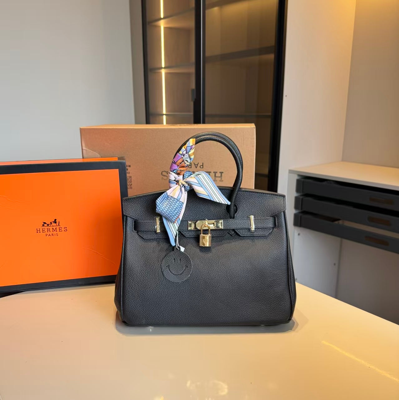 HerHer Birkin bag -89 noir/black