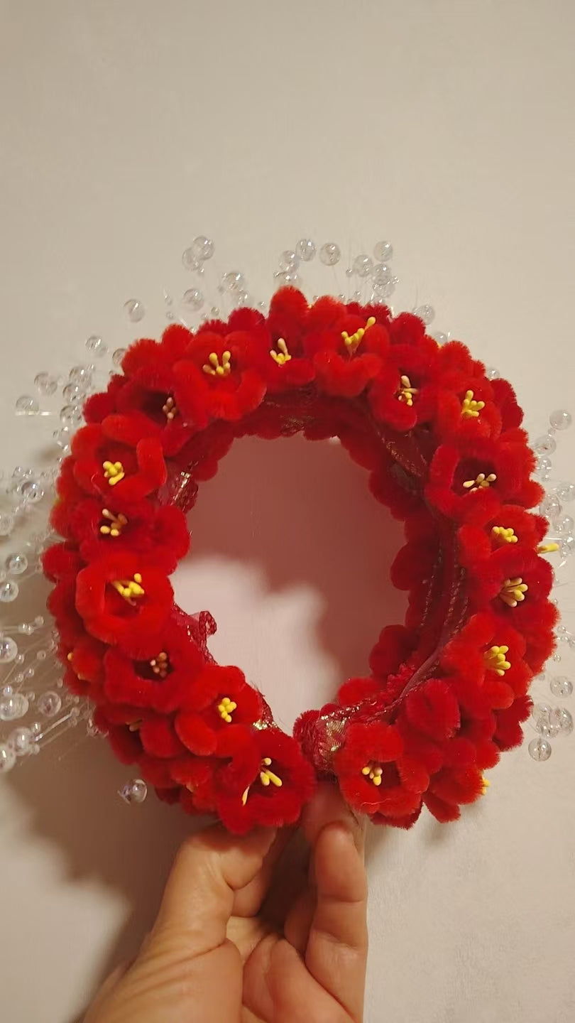 Starlight Box-Rainbow Chenille Stem Hair Hoop