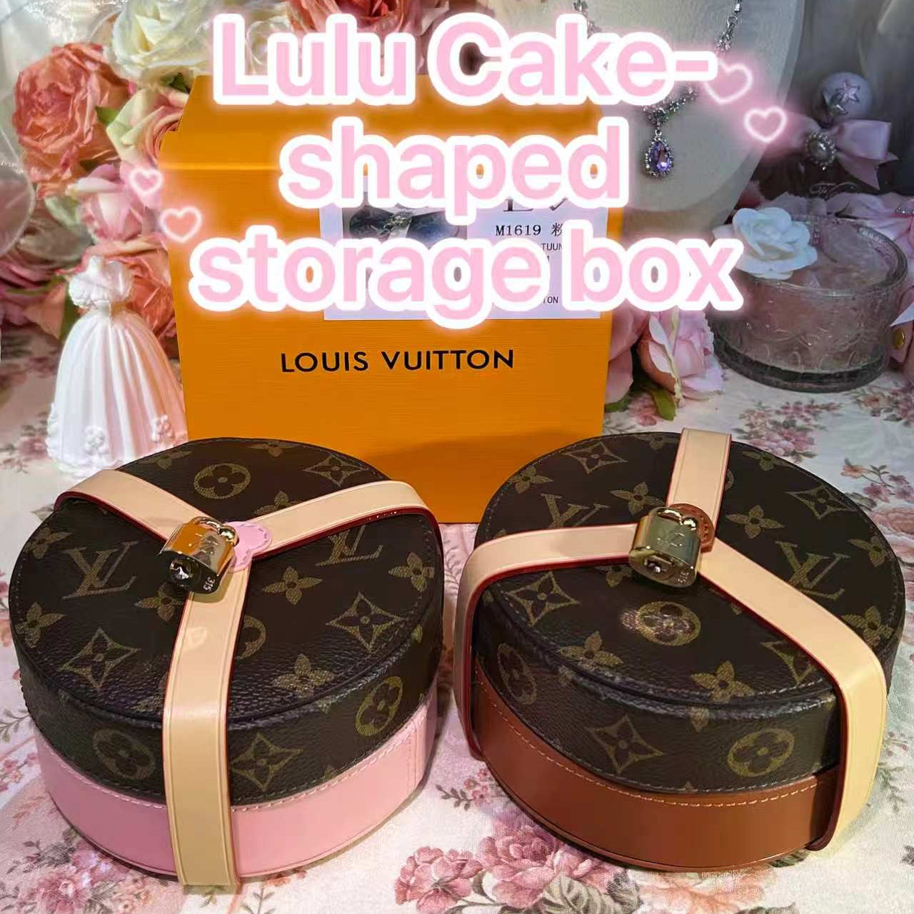 LULU -Cake shaped  storage box