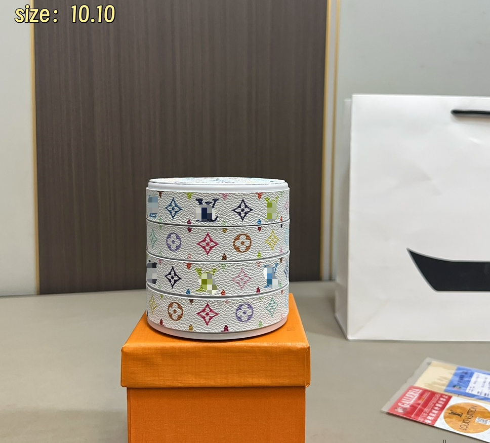lulu-Rotating jewelry box with mirror