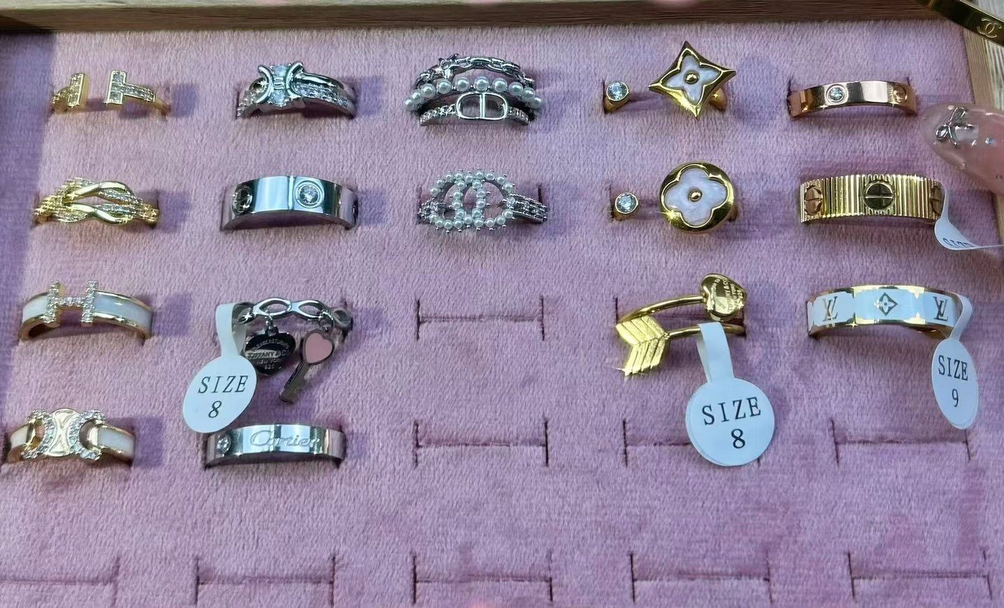 LOGO Designer Rings Mystery Bag