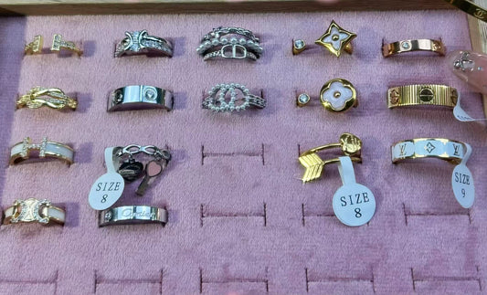 LOGO Designer Rings Mystery Bag