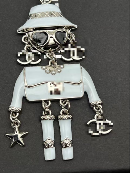 CC Shaking Cute Robot Bagchain