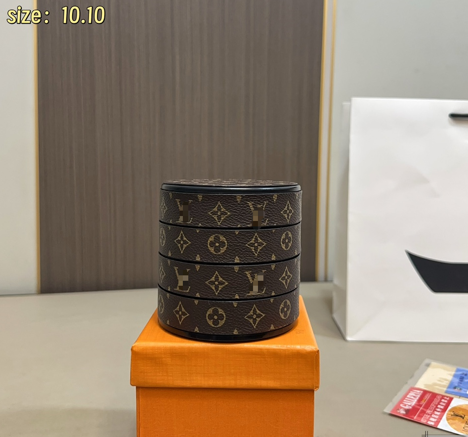 lulu-Rotating jewelry box with mirror