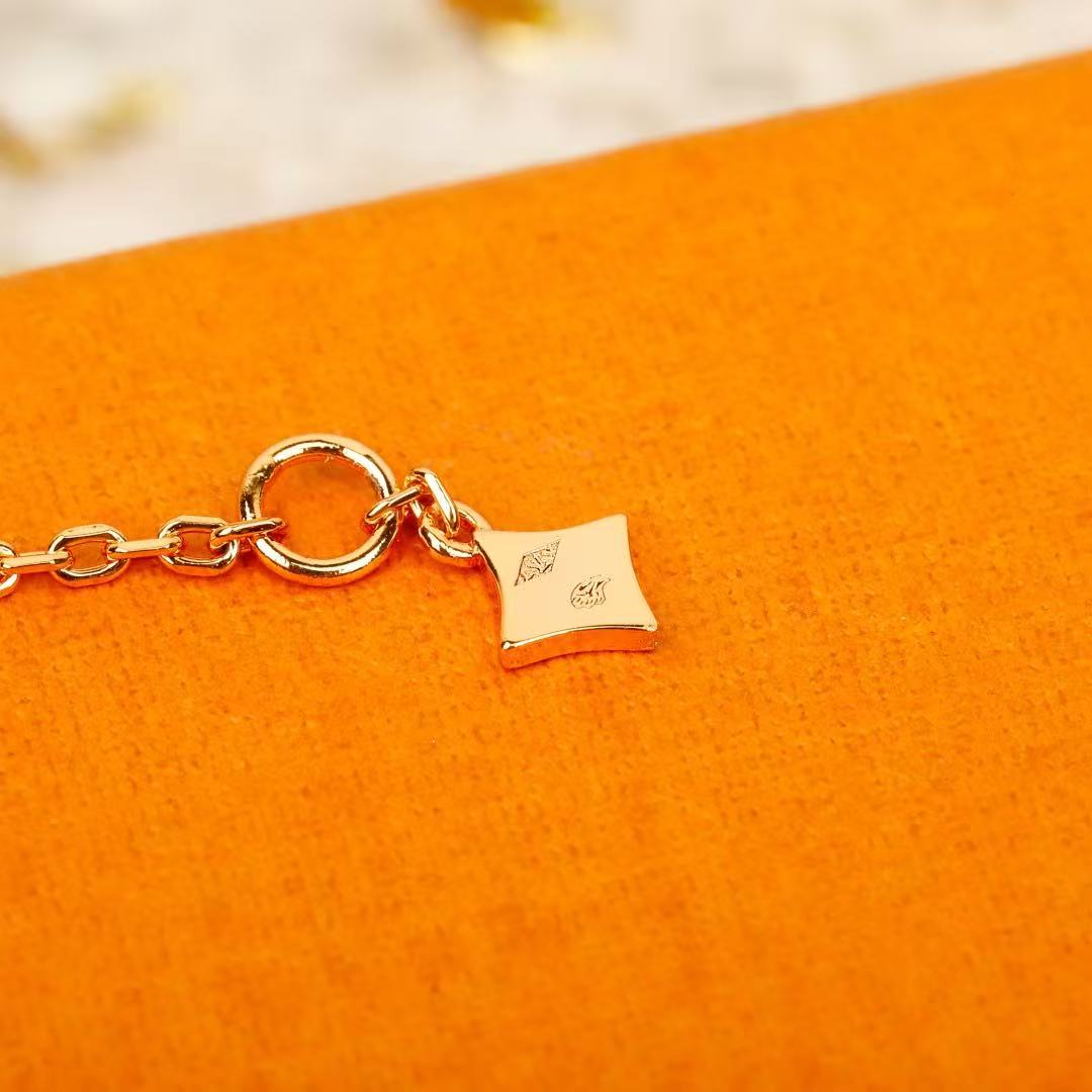 Lulu bb blossom 4 blossom with diamonds bracelet-Top tier