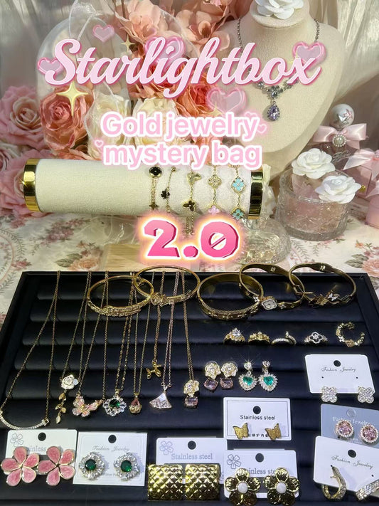 Blind Jewelry+Gold Jewelry Mystery Bag