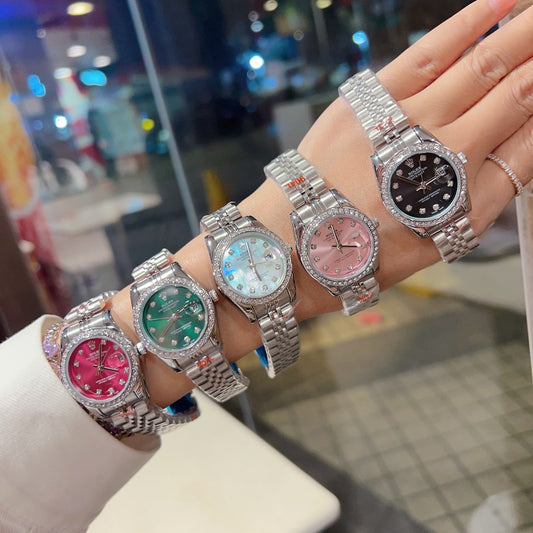 Rolex women’s watch-Datejust-silver