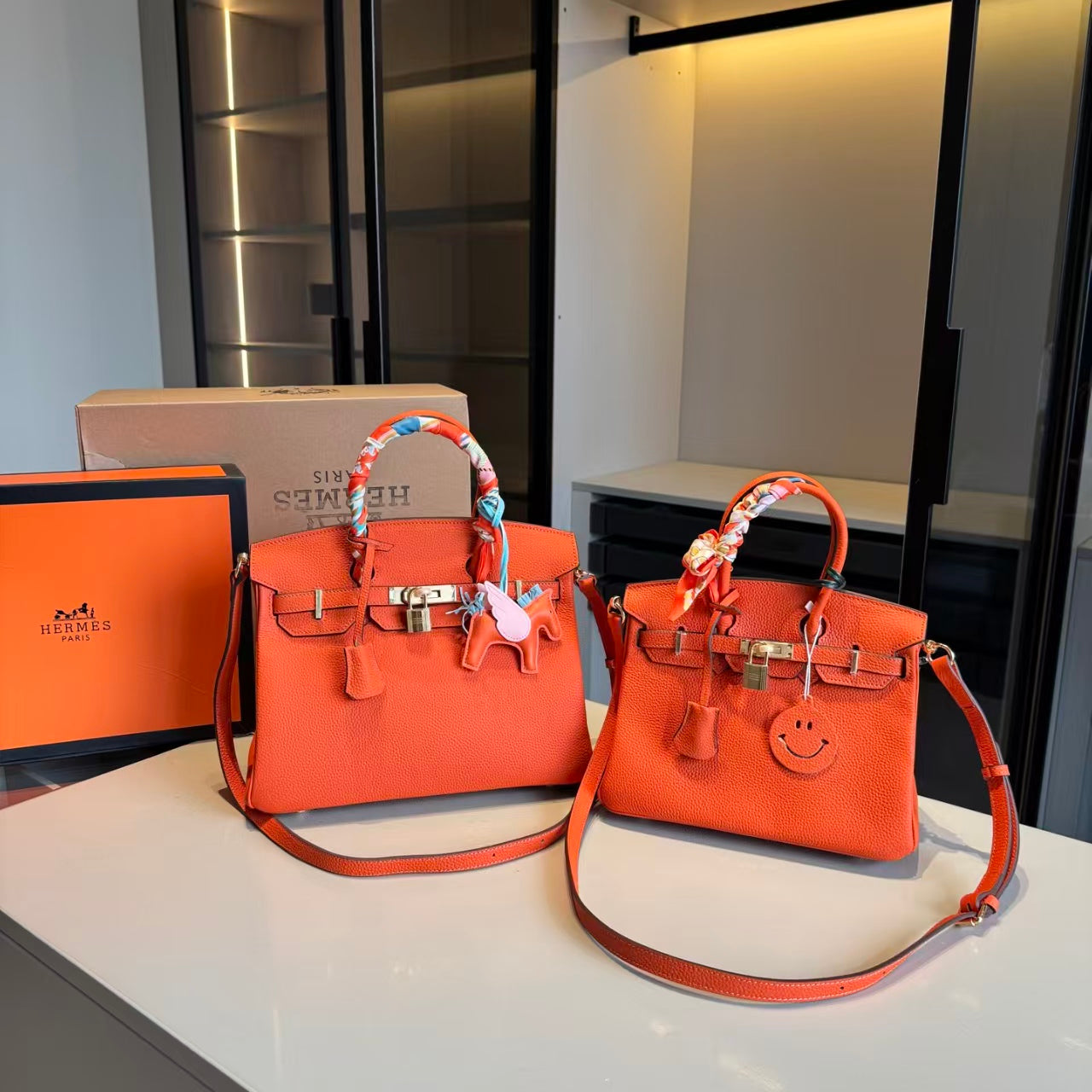HerHer Birkin bag -orange
