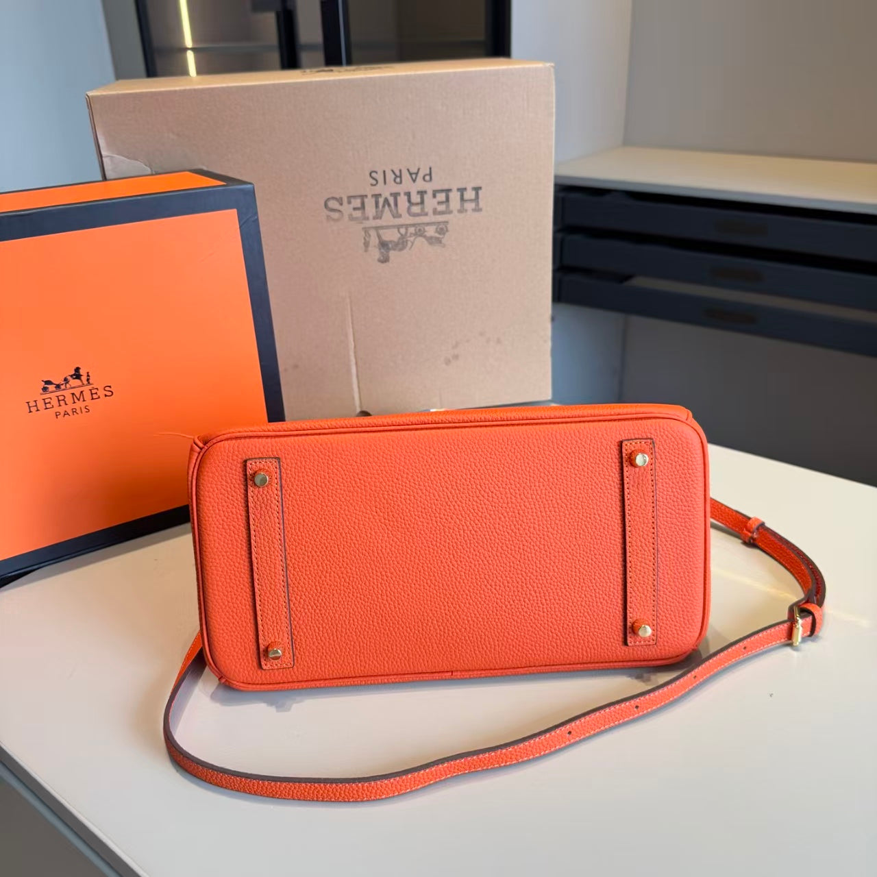 HerHer Birkin bag -orange