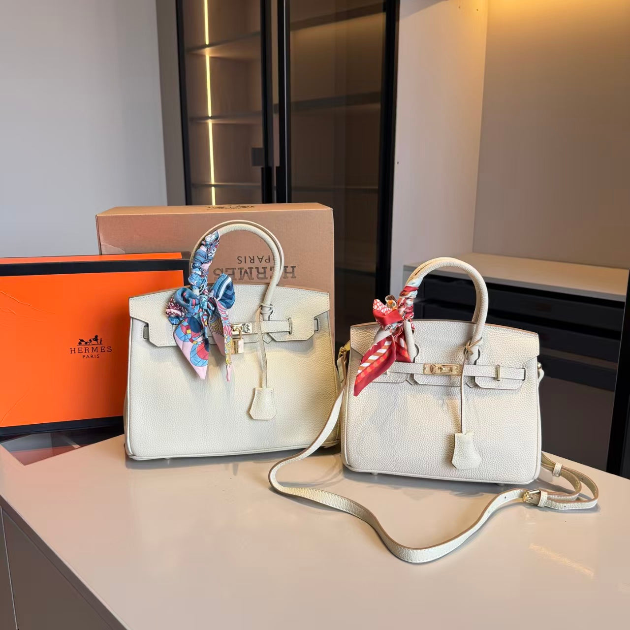 HerHer Birkin bag -craie/chalk