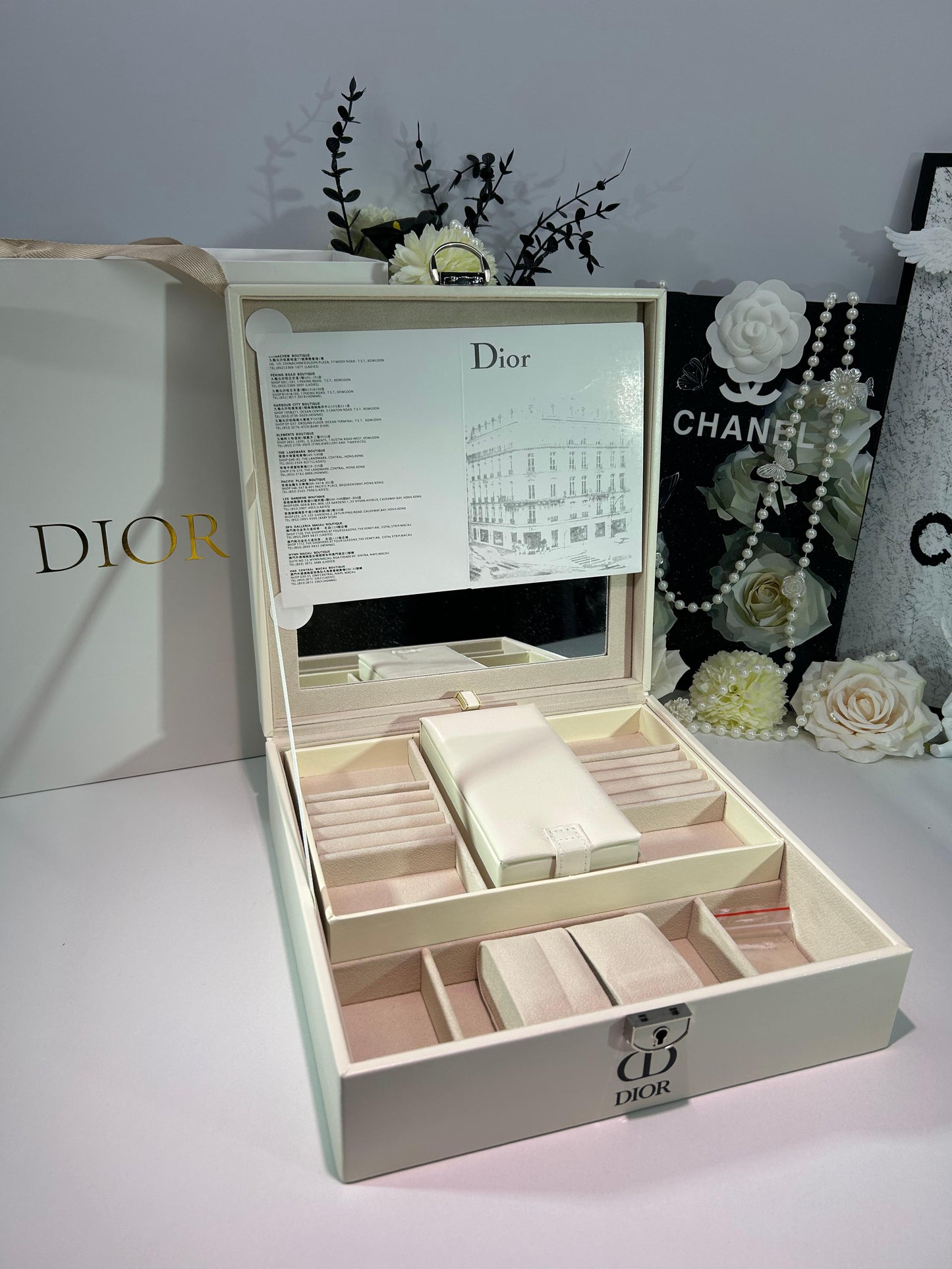 Dior jewelry box