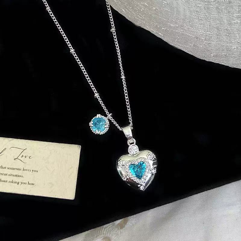 Dreamy Heart Crown Pearl Bracelet with a matching necklace & earrings set