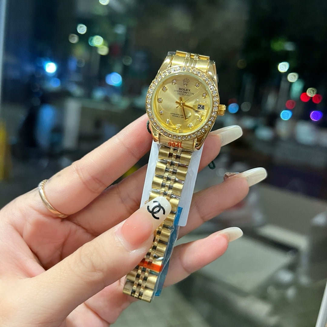 Rolex women’s watch-Datejust-gold