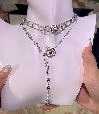 CC necklace Camellia series