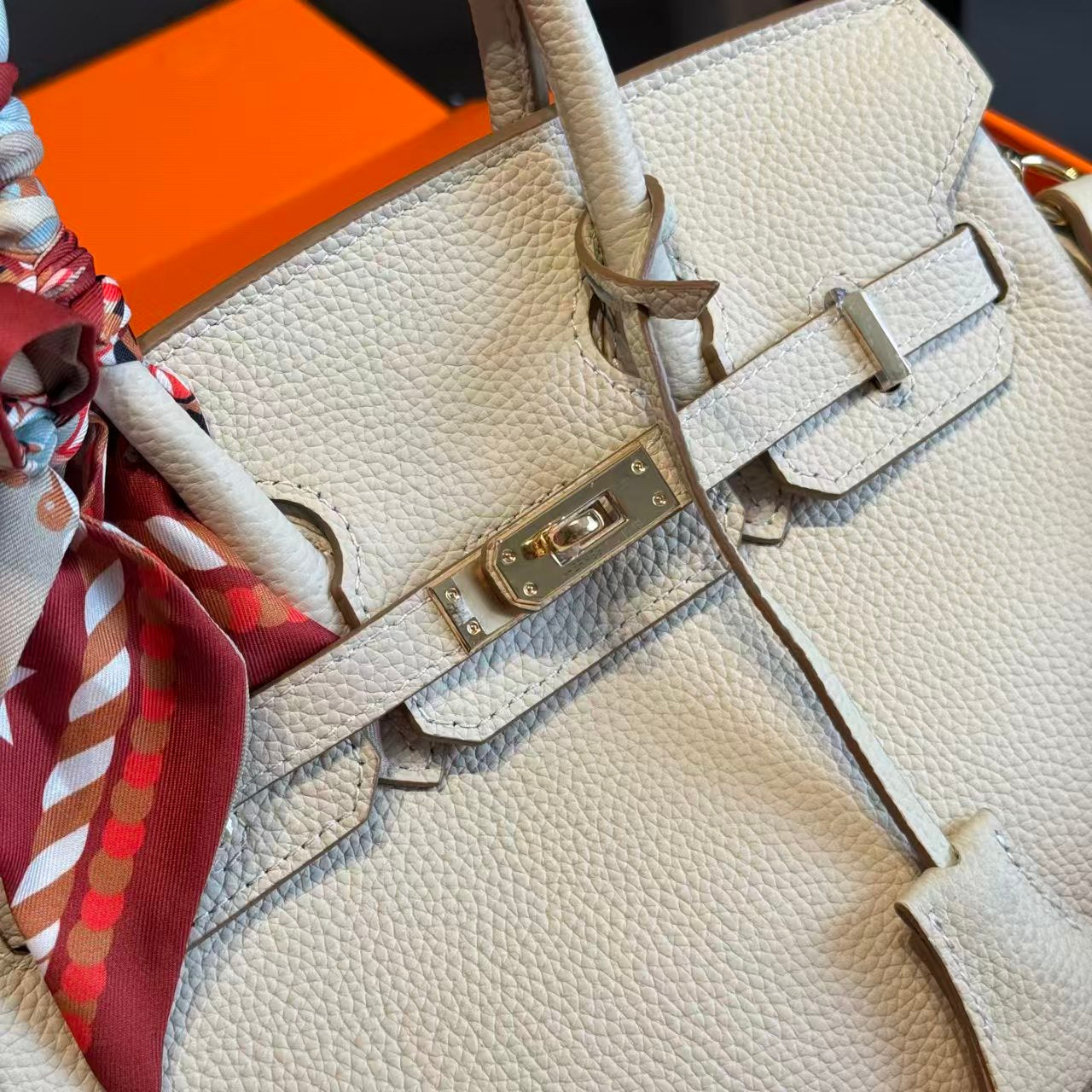 HerHer Birkin bag -craie/chalk