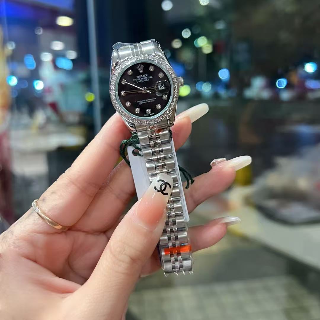 Rolex women’s watch-Datejust-silver