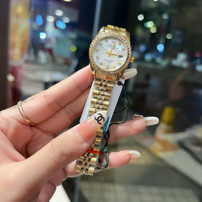 Rolex women’s watch-Datejust-gold