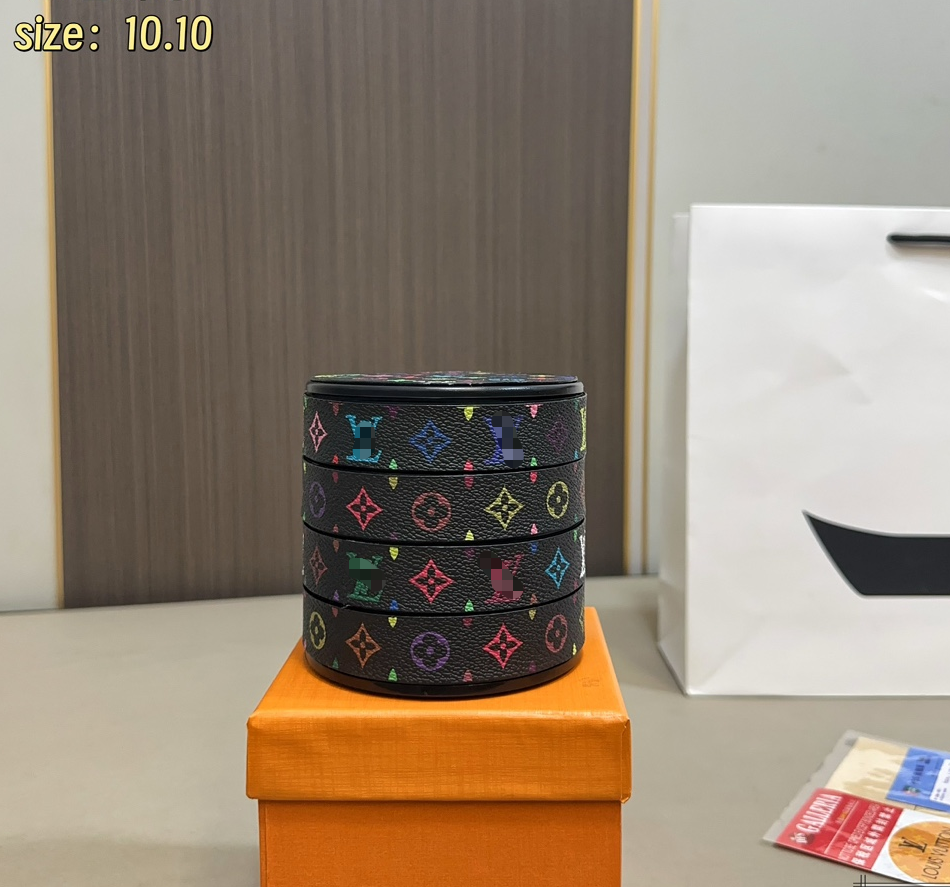lulu-Rotating jewelry box with mirror