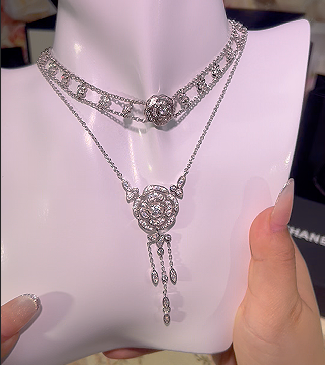CC necklace Camellia series