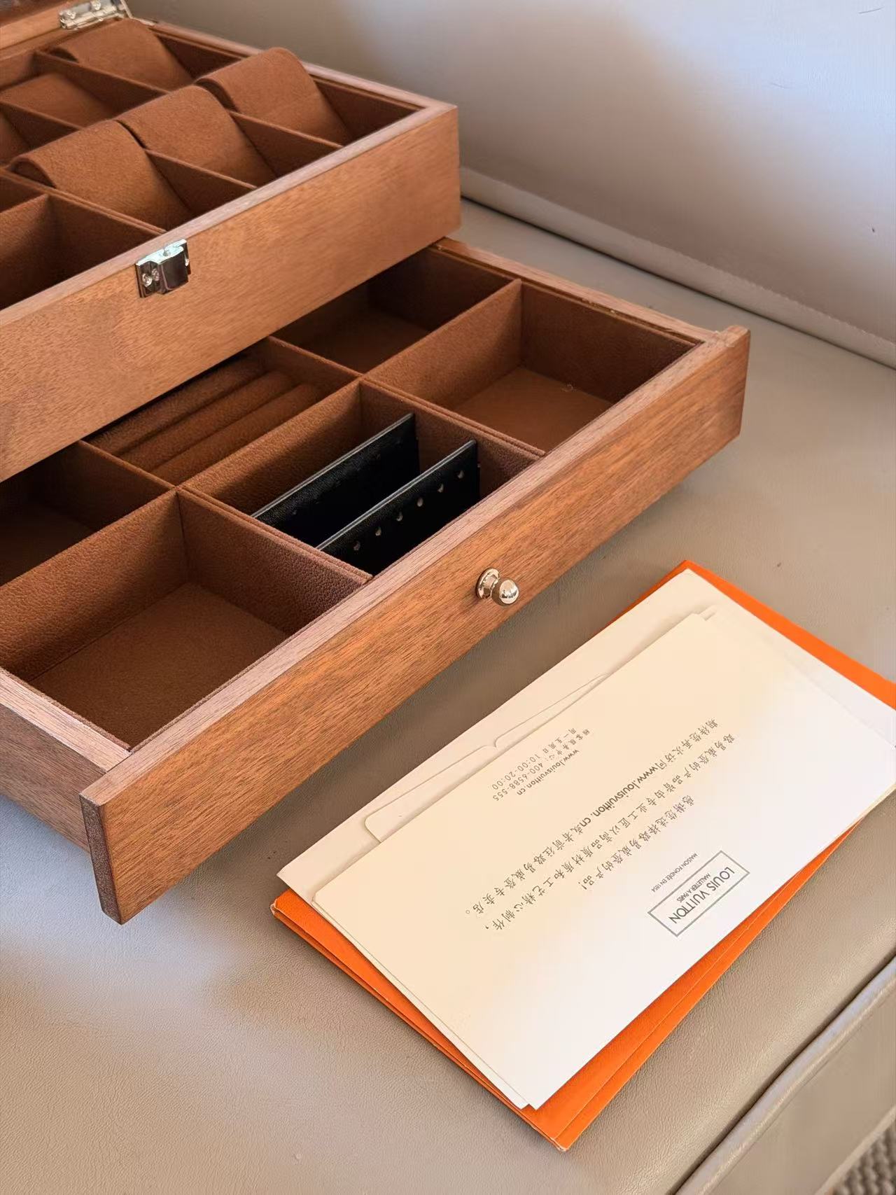 Lulu double-layered jewelry box
