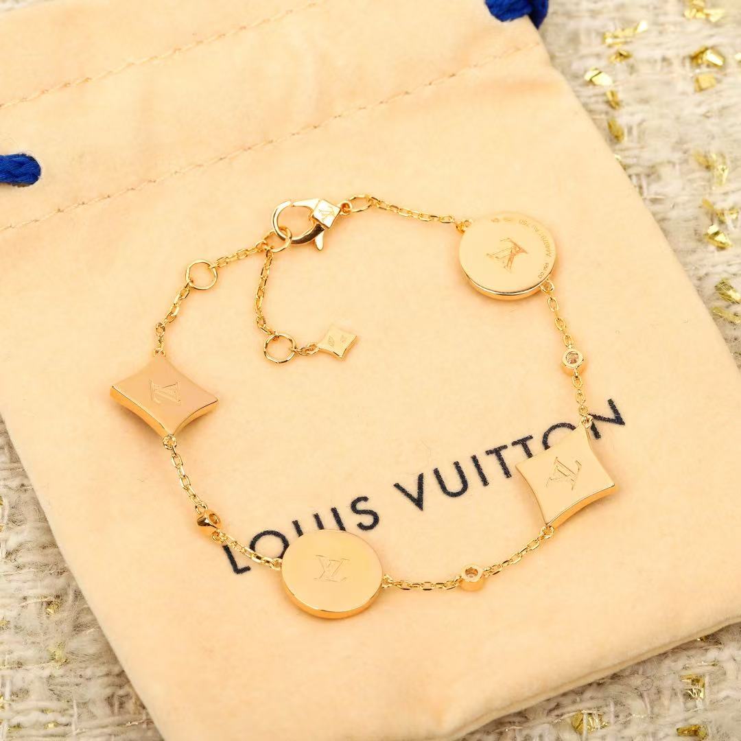 Lulu bb blossom 4 blossom with diamonds bracelet-Top tier