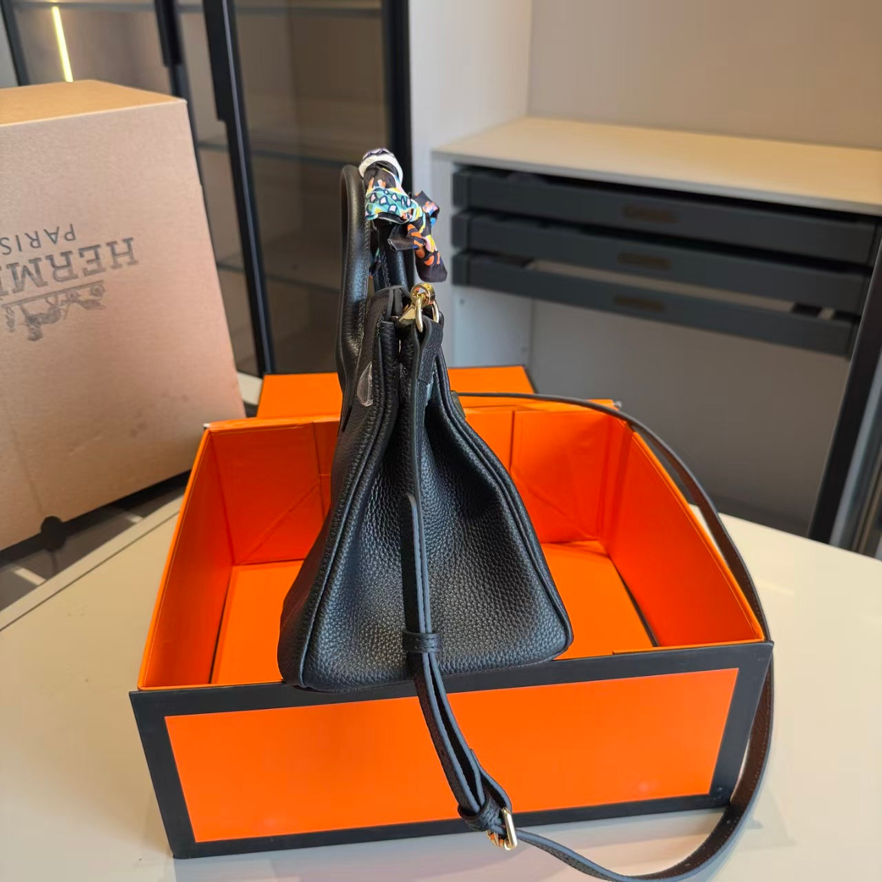 HerHer Birkin bag -89 noir/black