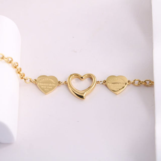 TF Simple Heart bracelet